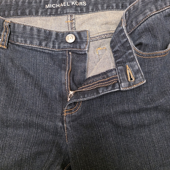 Michael Kors Flare Jeans Loose Size 10 TALL - Picture 10 of 11